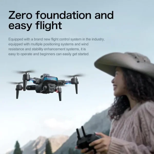 Low Battery Quadcopter 4k Gps Drone with Camera for Adults Brushless Motor Obstacle Avoidance 20 Mins Flight Time Gesture
