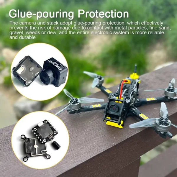 DarwinFPV BabyApe II Analog 156mm F411 FC 30A ESC 4S / 6S 3.5 Inch Freestyle FPV Racing Drone sub 250g with 600mW VTX