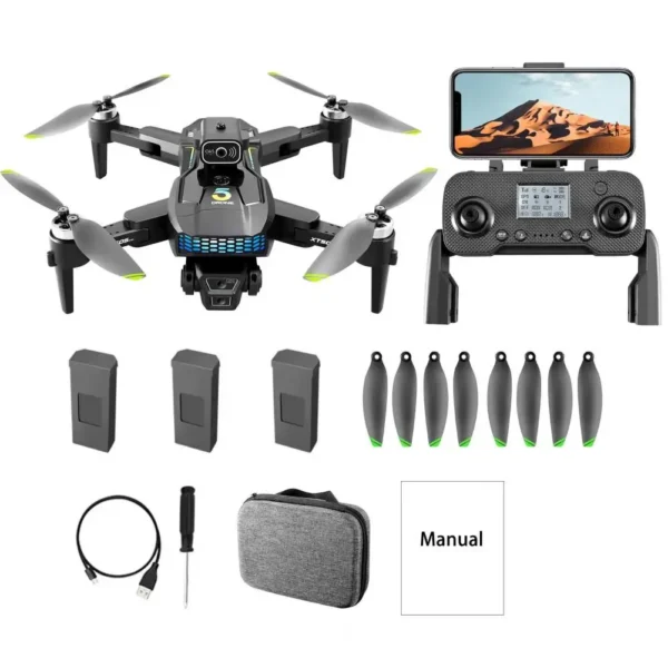 Low Battery Quadcopter 4k Gps Drone with Camera for Adults Brushless Motor Obstacle Avoidance 20 Mins Flight Time Gesture - Image 6