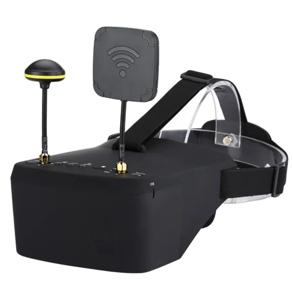 EV800D 5.8G 40CH 5 Inch 800*480 Video Headset HD DVR Diversity FPV Goggles With Battery For RC Model RC FPV Drone - Image 2