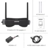 Eachine EV100 720*540 5.8G 72CH FPV Goggles With Dual Antennas Fan 18650 Battery Case For RC Drone - Image 6
